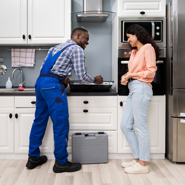 what kind of warranty do you offer on your cooktop repair services in Windham